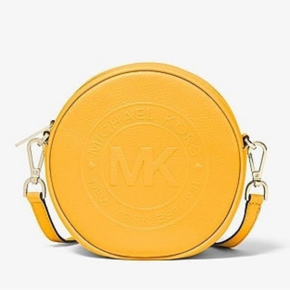 Fulton Small Logo Leather Canteen Crossbody